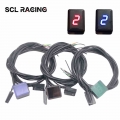 SCL Racing Motorcycle Universal Waterproof Motorcycle ATV Vehicles Digital Gear Indicator LED Display Shift Lever Sensor|Instrum