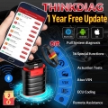 10pcs Thinkdiag 1 Year Update Free Obd2 Obdii Code Reader All System Diagnostic Tool 16 Reset Ecu Coding Active Test Easydiag -