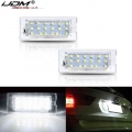 Ijdm Xenon White Oem-fit 3w Full Led For 2004-2009 Bmw E83 X3 & For Bmw 2001-2006 E53 X5 License Plate Light,can-bus Error F