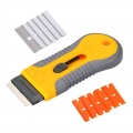 Razor Scraper Tool Car Window Glass Vinly Film Sticker Tint Installation Glue Cleaner Phone Tablet Sreen Squeegee with Blade|Scr