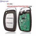 Jingyuqin 3b Remote Car Key Fob For Hyundai Ix35 Rena Mistra Elantra 2015 433mhz Id46 Pcf7952 Pcf7953 Chip Pcf7938 Id47 Id64 - C