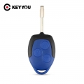 KEYYOU Brand New 3 Button Transit Connect Set Remote Key Shell For Ford Blue Case Replacement|Car Key| - ebikpro.com