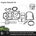 Car Engine Rebuild Kit Fit for K181 Kohler 8HP M8 w/Free Carburetor and Tune Up Gasket Set|Full Set Gaskets| - ebikpro.co