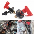 12V/24V 100 400A Red Key Cut Off Battery Main Switch Vehicle Car Modified Isolator Disconnector Car Power Switch For Auto Truck|