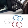 Car Door Audio Speaker Cover Trim Sticker Fit For Land Rover Range Evoque Convertible Ember Edition 2013 2017 Car Accessories|In