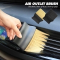 Car Detailing Brush Auto Wash Accessories Car Cleaning Tools Car Detailing Kit Vehicle Interior Air Conditioner Supplies| | -