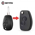 KEYYOU VAC102 Ne72 Modified Car Key Case For Renault Renault Dacia Modus Logan Clio Espace Remote Fob Case|Car Key