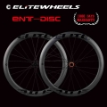 Elitewheels Carbon Wheels Disc Brake 700c Road Bike Wheelset Ent Uci Quality Carbon Rim Center Lock Or 6-blot Bock Road Cycling