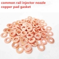 50 Pcs 7x15mm Euro-iii Common Rail Injector Nozzle Copper Pad Gasket For Diesel Injector Sealing, Diesel Pump Repair Tool Parts