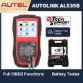 Autel AutoLink AL539B OBD OBD2 Car Diagnostic 12 V Code Reader Battery Analyzer Charging System Scanner Circuit Test Tool|Code R