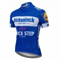 QUICK STEP Bicycle Racing Team Short Sleeve Maillot Ciclismo Men's Cycling Jersey Kits Summer breathable Cycling Clothing S