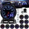 ELUTO 2'' 52mm Car Meter Turbo Boost PSI/BAR Water Temp Oil Press Oil Temp Tachometer Voltage Exhaust Gas Temperature Ga