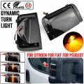 2pcs For Peugeot Boxer For Citroen Jumper RELAY Truck Car LED Dynamic Turn Signal Mirror Light For RAM PROMASTER For Fiat Ducato