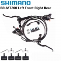 Shimano Mt200 Brake Bl Br Mtb E-bike Hydraulic Disc Brake Mountain Electric Bicycle Brake Left Front Right Rear 800mm 1450mm - B