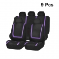 9 Pcs Car Seat Cover Universal Auto Seat Cover Thicken Wear Resistant Car Seat Protector Mat Car Interior Accessory|Automobiles