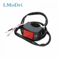 LMoDri Motorcycle Switch ON OFF Handlebar Adjustable Mount Switch Green Button DC12V Fit Fog Light U5 U7 Led Lamp Spot| | - Of