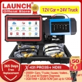 Launch X431 Pro3s+ Hdiii 10.1' 12v 24v Car Truck Diagnostic Tools Auto Obd Obd2 Code Reader Scanner Active Test Ecu Coding -