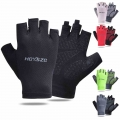 Breathable Cycling Gloves Half Finger Sweat Absorbent Bicycle Glove Wear Resistant Bike Gloves Men Summer Cycling Equipment|Cyc