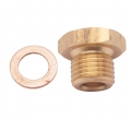 1/8 27 NPT To M14 Pressure Temperature Gauge Sensor Sender Fitting Adapter|Air Intakes| - ebikpro.com