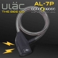 ULAC Mini Bicycle Lock 110dB Alarm Horn LED Indicator Cable Lock Destruction Shear Alarm Powerful Anti Theft Bicycle Lock|Bicycl