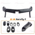 S-w Aerofly Ii Sl7 Road Bicycle Racing Matte Full Carbon Handlebar Internal Cable Carbon Bike Handlebar 31.8*360/380/400mm - Bic