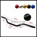 5 Color 7/8" 22mm Motorcycle Drag Bar Handlebar 28" Wide For Honda Yamaha Kawasaki Suzuki Chopper Bobber Cafe Racer Du