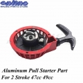 Aluminum Pull Start Recoil Starter Part For 2 Stroke 47cc 49cc Engine Pocket Bike Mini Moto Dirt Kids ATV Quad 4 Wheele|Motorcyc