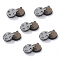 6 Pairs Semi - Metallic Bicycle Disc Brake Pads For Alhonga Zoom Mechanical - Bicycle Brake - Ebikpro.com