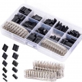 620pcs Dupont Connector 2.54mm Dupont Cable Jumper Wire Pin Header Housing Kit Male Crimp Pins+Female Pin Terminal Connector|Jum