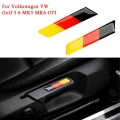 2pcs 3d Germany Flag Badge Emblem Lift Wrench Handle Seat Insert Trim Cover For Volkswagen Vw Golf 5 6 Mk5 Mk6 Gti Car Styling