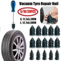 10pcs Vacuum Tyre Repair Nail Car Trucks Motorcycle Scooter Bike Tire Puncture Repair Tubeless Rubber Nails Tire Repair Tools|Ti