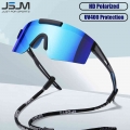 Jsjm New Oversize Polarized Cycling Sunglasses Uv400 Outdoor Sport Fishing Hiking Cycling Sun Glasses Men Women Bicycle Eyewear