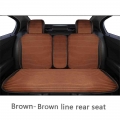 Artificial plush car seat cover rear seat part car seat cushion suitable for universal luxury car interior 5/7 seats|Automobiles