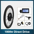 48V 1000W E bike kit Electric bike conversion kit XF39 XF40 30H Driect Drive Motor Kit MXUS brand LED LCD display freehub|Electr