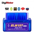 Real Elm327 V1.5 Elm 327 Bluetooth Obd2 V1.5 Android Car Scanner Automotive Obd 2 Auto Diagnostic Tool Obdii Scaner Better V2.1