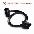 30CM/60CM/100CM As Noodle Cable OBD2 Extension Cable 16Pin Male To 16Pin Female OBD II Connector Diagnostic Tool ELM327 Cable|Ca