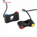 MotoLovee Motorcycle Switches Electric Bicycle Scooter 7/8" 22mm Handlebar Switch Headlight Fog Lamp Horn ON OFF Start 2 Bu