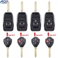 2/2+1/3/4 Buttons Modified Flip Folding Remote Blank Key Shell For Toyota Corolla Rav4 Toy43 - Car Key - ebikpro.com