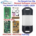 Can Clip V212 Diagnostic Interface For Renault Can Clip 211 Gold Pcb V178 With Nec Relay An2131qc An2135sc Full Chip+reprog V191