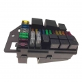 38 Way Blade Fuse Block with Fuse Box Holder and Relay Harness Automotive Assembly Damp Proof Cover for Car Boat Marine Truck| |