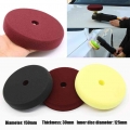 6 Inch Car Sponge Polishing Pad Car Waxing Buffing Polisher Pad Car Sponge Polishing Wheel Flat Sanding Pad For Car Maintenance|