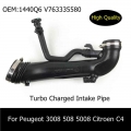 1.6t Turbo Charged Intake Pipe V763335580 9811909980 Air Intake Turbo Hose 1440q6 1440s4 For Peugeot 3008 508 5008 Citroen C4 -