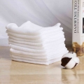 2/6/10Pc 25x25cm White Square Cotton Microfiber Car Cloth Towel Home Kitchen Wash House Cleaning Cloth household supplies|Sponge