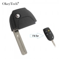 OkeyTech Flip Remote Cover Car Key Blade For Volvo XC90 S60 2000 2009 S80 1999 2006 V70 2000 2007 XC70 2003 2007 Uncut Blade|Ca