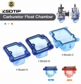 ZSDTRP PWK Carburetor Float Bowl Comp Chamber Transparent Oil Cup For PWK I/II/III PWK IV/KSR EVO Carbs Carburetor Lower Cover|F