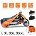 Motorcycle Cover Universal Outdoor Uv Protector All Season Waterproof Bike Rain Dustproof Motor Scooter Cover Size L XL 2XL 3XL|