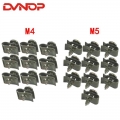 10sets/lot Motorcycle Car Spring Metal Retainer Screw U Type Car Clips Fit Hole M4 M5 Self tapping Screws|Nuts & Bolts| -