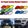 For Toyota 4runner Tricolor 3 Grille Car Emblem Car Accessories Badge Styling Auto Stickers Decals