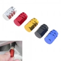 4pcs/lot Wheel Caps Theftproof Aluminum Car Wheel Tires Valves Tyre Stem Air Valve Caps Airtight Cover - Valve Stems & Caps