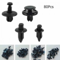 80pcs Motorcycle Universal ATV Fairing Bolt Bodywork Push Pry Rivets Pin Kit Sportbike M6 M7 M8 Fairing Bodywork Bolts Rivets|Fu